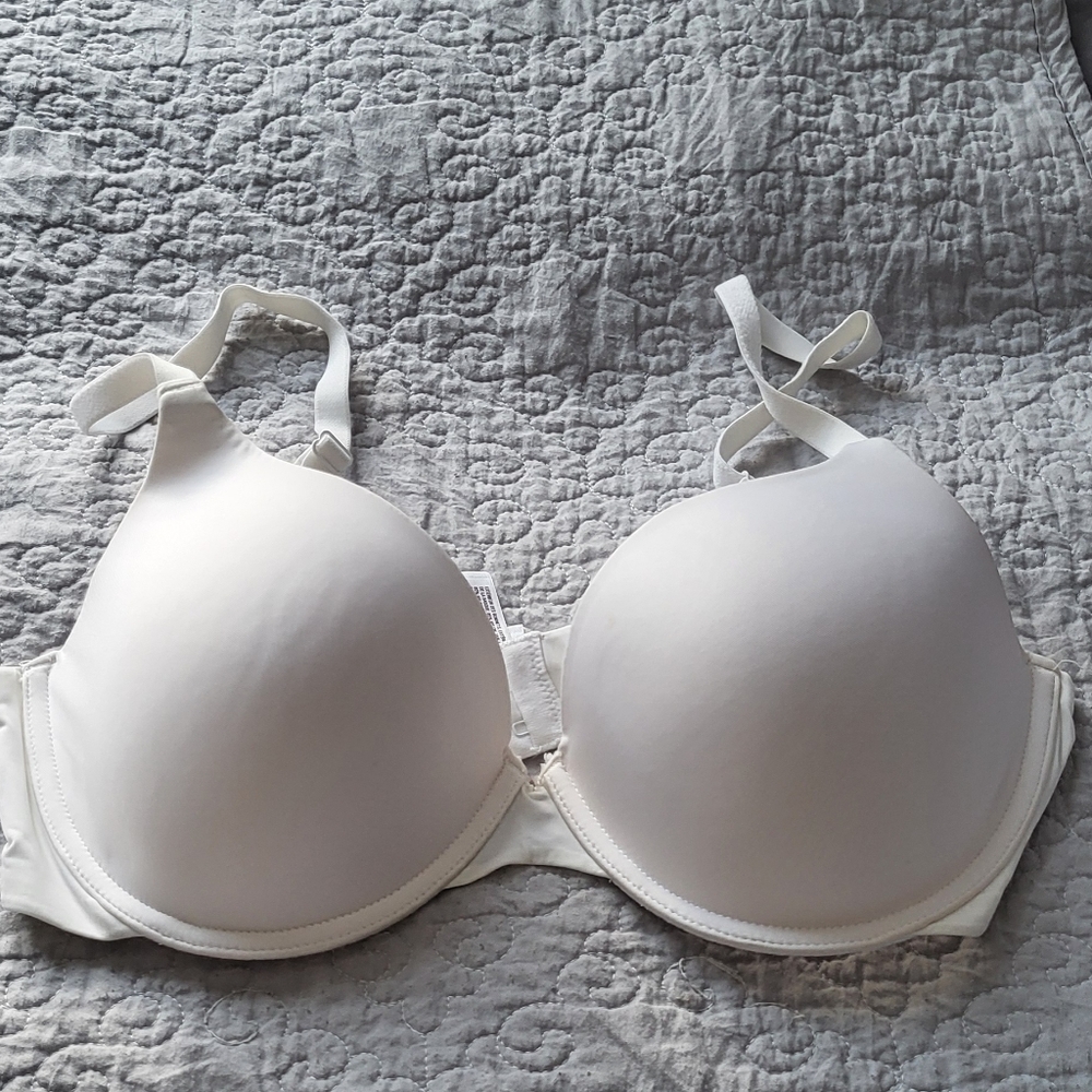 Gilligan & O'Malley Classic White Bra